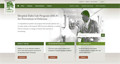 Desktop Screenshot of hospitalelderlifeprogram.org