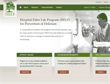Tablet Screenshot of hospitalelderlifeprogram.org